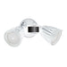 EXO ML Marshal 26W/40W/50W LED Twin-Head Flood Light with Motion Sensor, 3CCT Switchable, 120-277V - White
