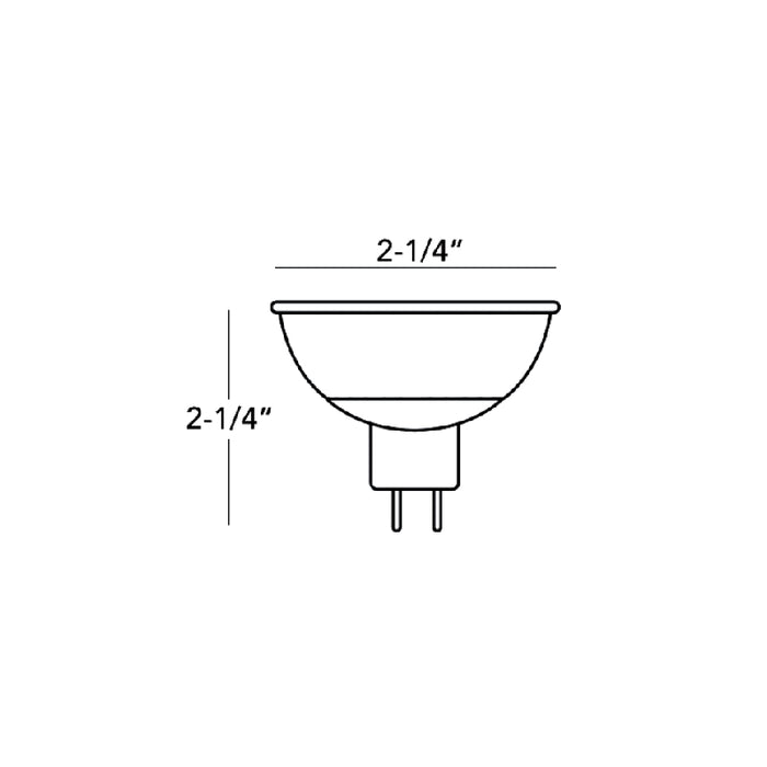 Westgate 7W MR16 LED Bulb, 3000K