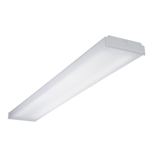 Metalux WNLED 4-ft 37.7W LED Wraparound, 5000 Lumens, 0-10V Dim, 120-277V