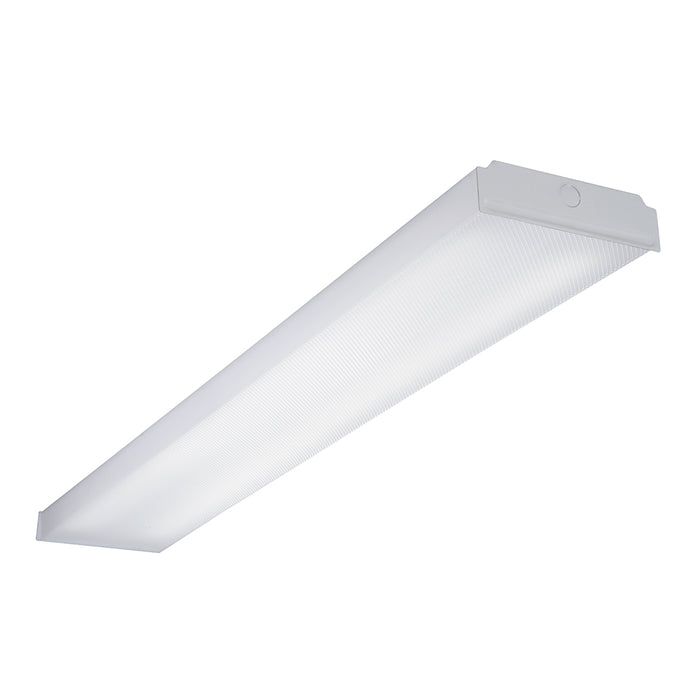 Metalux WNLED 4-ft 37.7W LED Wraparound, 5000 Lumens, 0-10V Dim, 120-277V