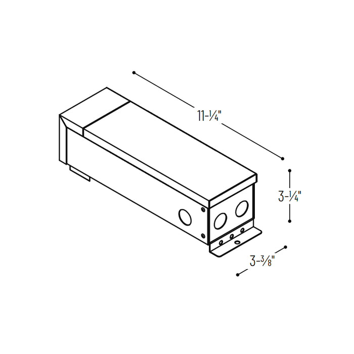 Nora NATL-5100HW 24V 81.6W Class II Hardwire Electronic Driver