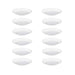 Nora NCSD-R6TW 6" Contractor Series LED Flush Mount Disk Light, 5CCT Selectable, 12-Pack - White