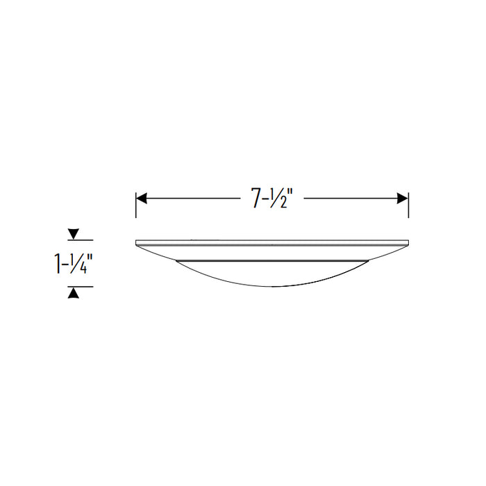 Nora NCSD-R6TW 6" Contractor Series LED Flush Mount Disk Light, 5CCT Selectable, 12-Pack