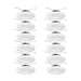 Nora NCSR-R61TW 6" Contractor Series LED Retrofit Reflector, 5 CCT Selectable (12-Pack)