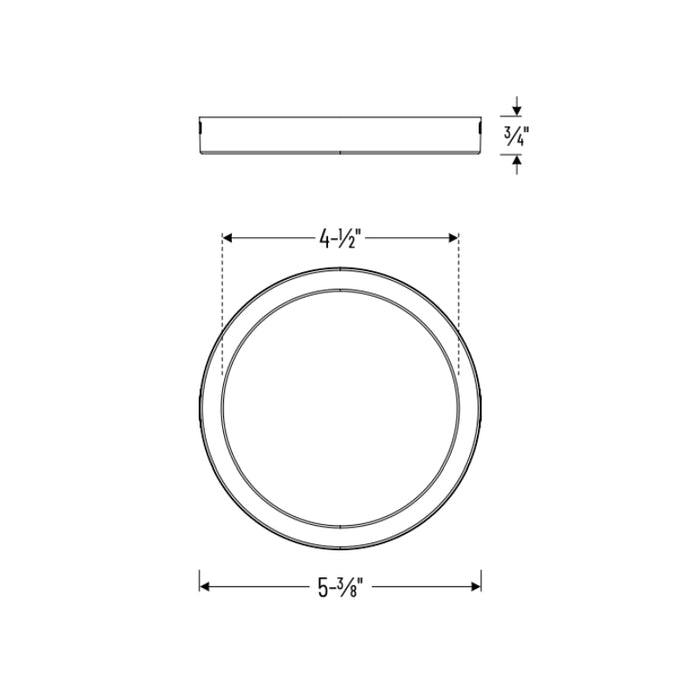 Nora NELOCAC-4RP 4" ELO+ 11W LED Surface Mount