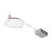 Nora NFRC-R6W1 6" 15W Fire Rated Can-less Flat LED Downlight, 5CCT Selectable