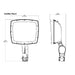 Lumark NHRS100 LED Night Harrier Flood Light, Slipfitter Mount