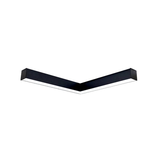 Nora NLINSW-L334 "L" Shaped L-LINE LED Direct Linear, 3CCT & Lumen Selectable - Black