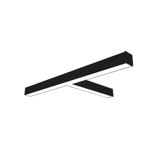 Nora NLINSW-T334 "T" Shaped L-LINE LED Direct Linear, 3CCT & Lumen Selectable - Black