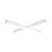 Nora NLINSW-X334 "X" Shaped L-LINE LED Direct Linear, 3CCT & Lumen Selectable - White