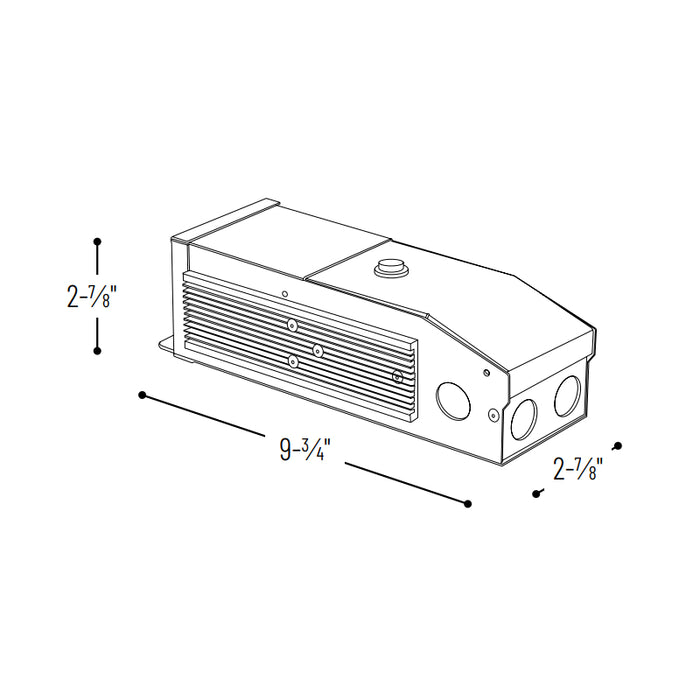 Nora NMTD-96/24D 24V 96W Class II Hardwire Magnetic LED Driver