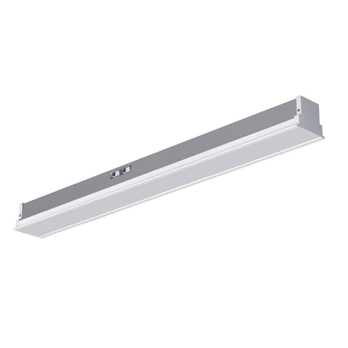 Columbia NRL8-LSCS Transition 8-ft LED Narrow Recessed Linear Light, CCT & Lumen Switchable, 120-277V
