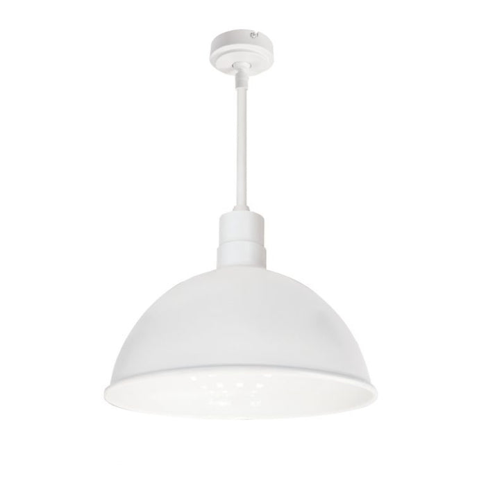Nora NRLM-16 16" 27W LED RLM Shade, Stem Mount