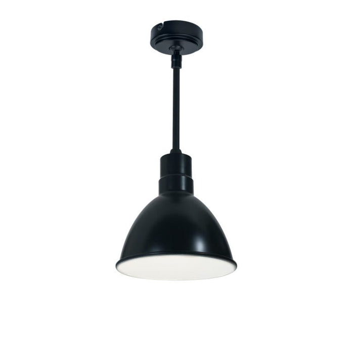 Nora NRLM-8 8" 30W LED RLM Shade, Stem Mount