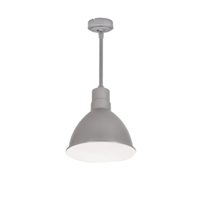Nora NRLM-8 8" 15W LED RLM Shade, Stem Mount