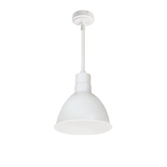 Nora NRLM-8 8" 30W LED RLM Shade, Stem Mount