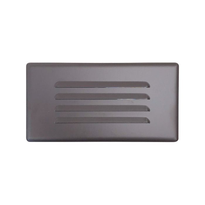 Nora NSI-601 LED Step Light with Louvered Face Plate