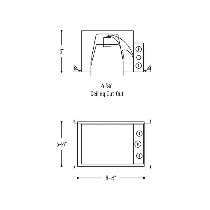 Nora NSIC-401QAT 4" Air-Tight Quick Connect IC Housing