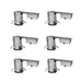 Nora NSRIC-404QAT 4" IC Air-Tight Line Voltage Remodel Housing, 6-Pack