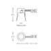 Nora NSRIC-404QAT 4" IC Air-Tight Line Voltage Remodel Housing, 6-Pack