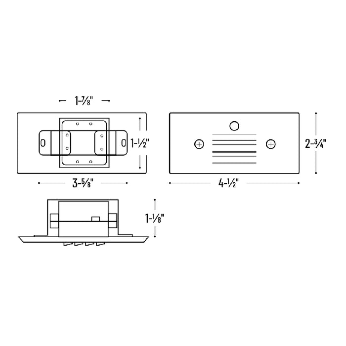 Nora NSW-6619PC LED Mini Step Light with Photocell