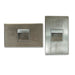 Nora NSW-720 Ari LED Step Light with Interchangeable Face Plate - Brushed Nickel