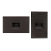 Nora NSW-720 Ari LED Step Light with Interchangeable Face Plate - Deep Bronze