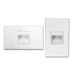 Nora NSW-720 Ari LED Step Light with Interchangeable Face Plate - White