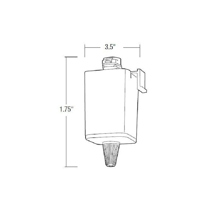 Nora NT-368 Pendant to Track adapter