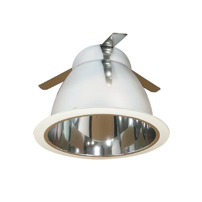 Nora NTA-97 6" Specular Clear Cone Reflector with White Plastic Ring