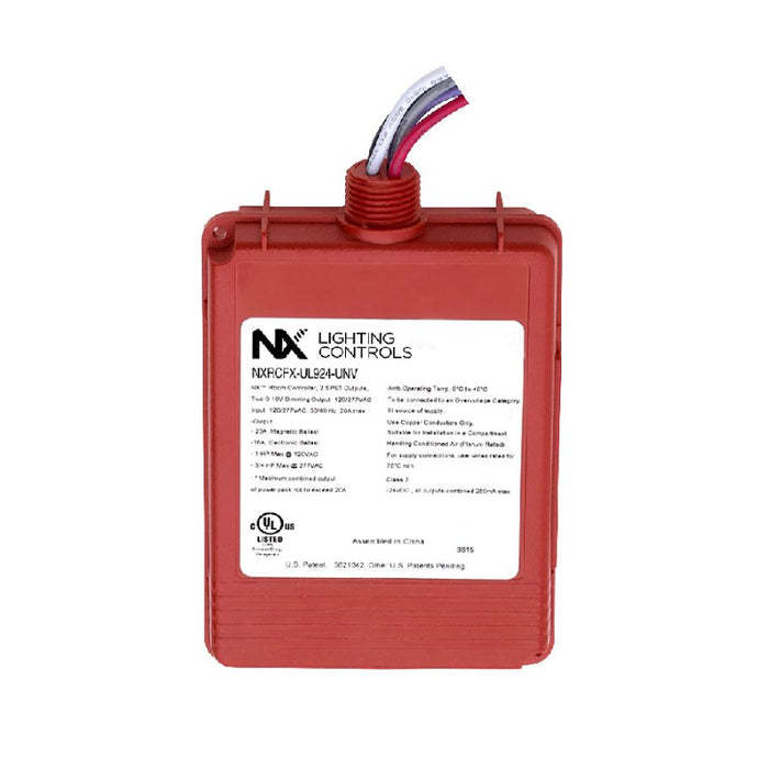 NX Lighting Controls NXRCFX-UL924-UNV UL924 Load Controller