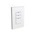 NX Lighting Controls NXSW2-W3 AC Wireless Smart Wall Station, 3 Toggle Button