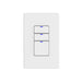 NX Lighting Controls NXSW2-W3 AC Wireless Smart Wall Station, 3 Toggle Button