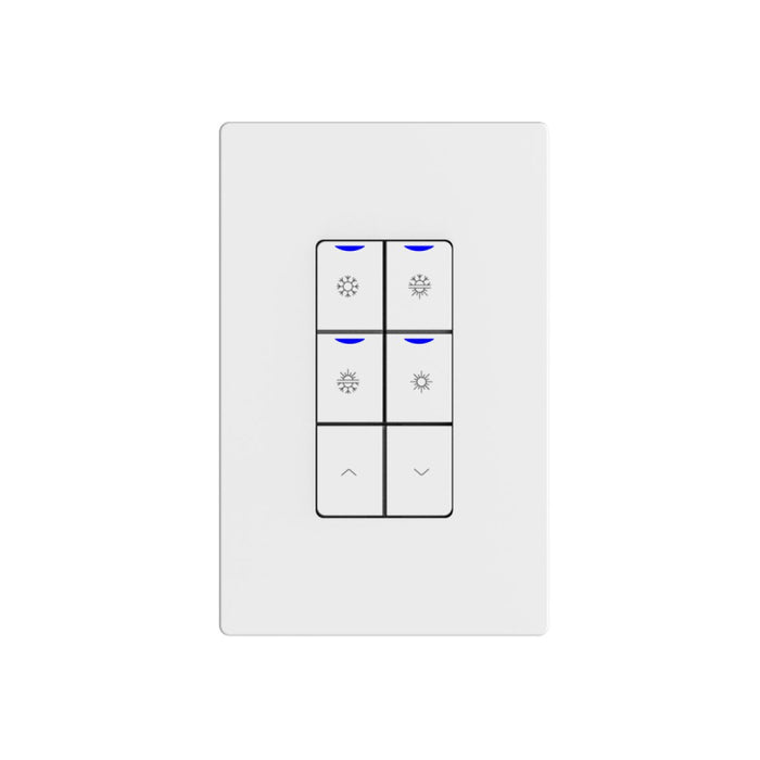 NX Lighting Controls NXSW2-WCCT AC Wireless Specialty Wall Station, Color Control Switch