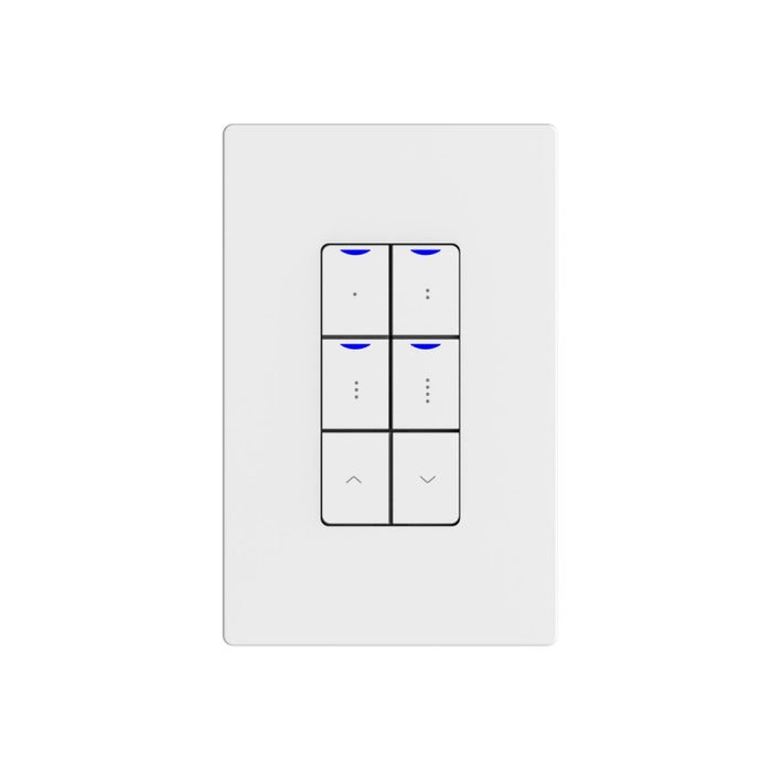 NX Lighting Controls NXSW2-WSS AC Wireless Specialty Wall Station, Scene Switch