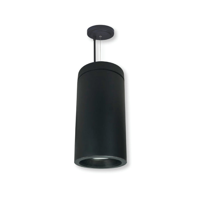Nora NYLD2-6C Cobalt 6" 10W LED Cylinder, Baffle Trim, 750 lm, Cable Mount - Black