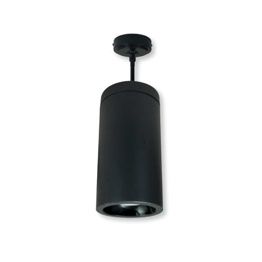 Nora NYLD2-6P Cobalt 6" 10W LED Cylinder, Reflector Trim, 750 lm, Stem Mount, 120V - Black