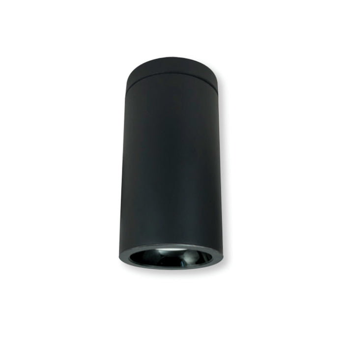 Nora NYLD2-6S Cobalt 6" 10W LED Cylinder, Reflector Trim, 750 lm, Surface Mount, 120V - Black