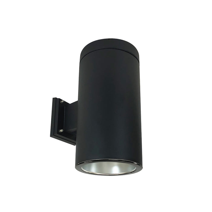 Nora NYLS3 6" Sapphire III Cylinder, 16W 1500 Lumens, 4000K, Triac/ELV Dimming, Diffused Clear/ Black Flange, Black Finish, 120V