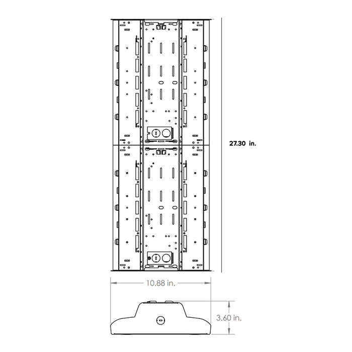 Columbia PELA-840-L36 240W LED Linear High Bay, 4000K, 80 CRI, 36000 Lumens, 120-277V, 0-10V Dimming, Wireless Sensor