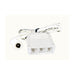 Westgate PL12-SPLIT3 3-Hole Mini Splitter with Female Socket, white