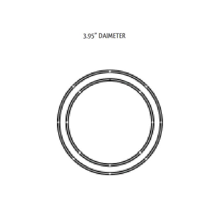 Westgate PL12R 4" 12V LED Round Slim Puck Lights, 3000K