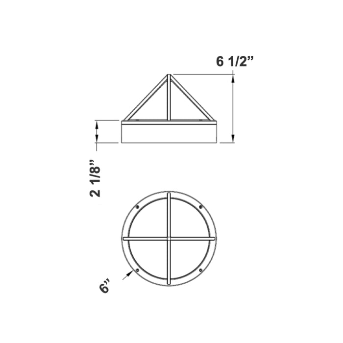 Westgate PML-R 12W LED Pier-Mount Light, CCT Selectable