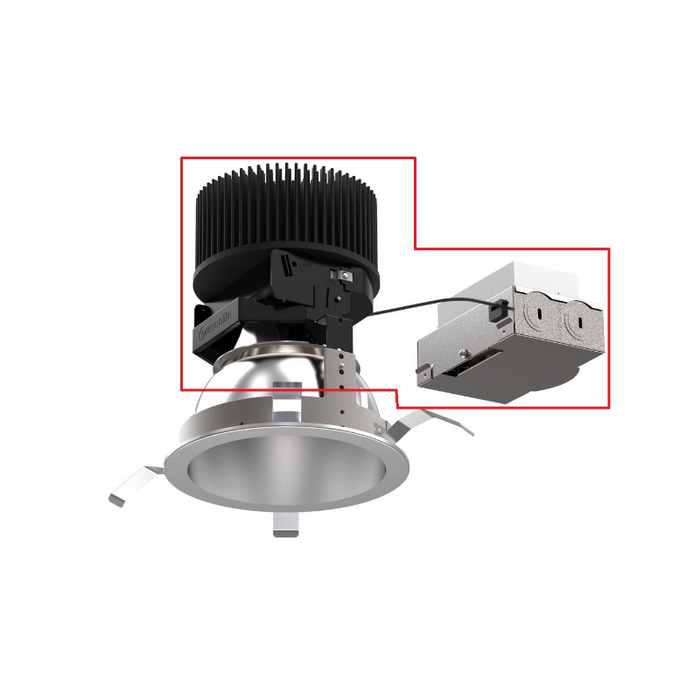 Prescolite LFR-6RD-M LiteFrame 6" 11.4W Round LED Downlight Chicago Plenum Module
