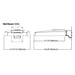 Lumark PRV-P 35W Prevail Petite LED Wall Mount, 4900lm, 120-277V, Wall Mount Arm