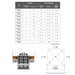 CLS QS-SSS Square Straight Steel Cooper Poles, 0.12" Wall Thickness