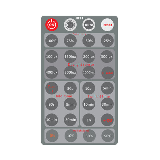 RemPhos RC-REMOTE-IR11 Remote Control