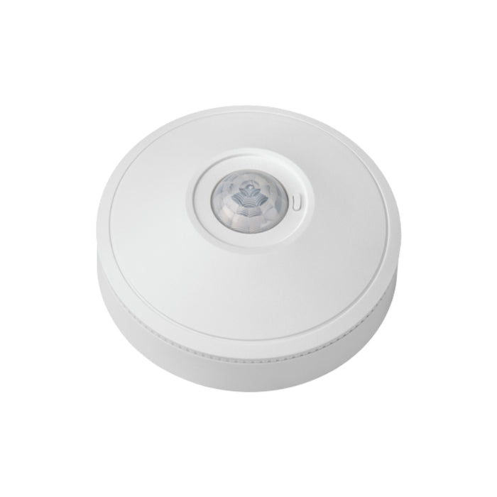 nLight RCMSB PDT 7 G2 AIR Occupancy and Daylight Sensors, Dual Tech PIR/ Microphonics, Mini-Low Bay 360° Lens, Surface Mount, Generation 2