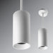 Rayon RCYA6 6" LED Architectural Cylinder, Wattage & 5CCT Selectable, 120-277V, Stem Pendant Mount-Deep