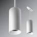 Rayon RCYA6 6" LED Architectural Cylinder, Wattage & 5CCT Selectable, 120-277V, Stem Pendant Mount-Shallow